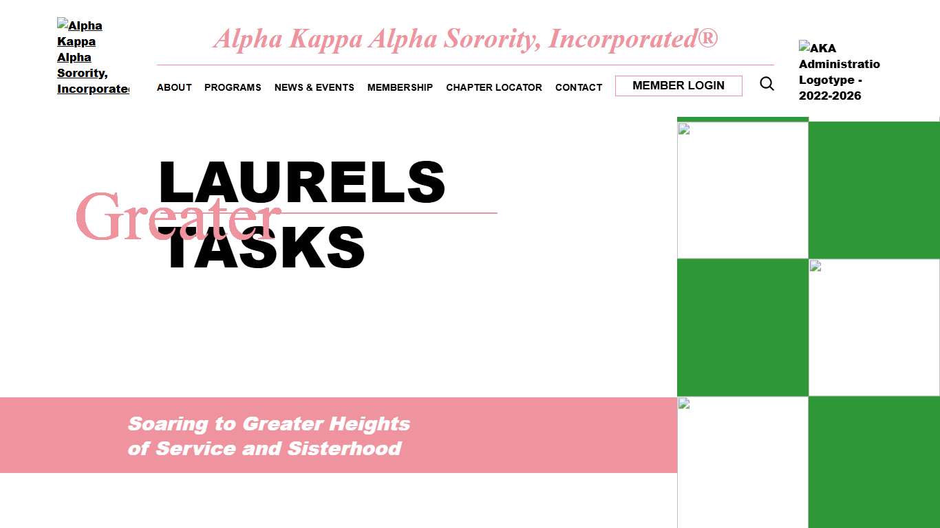 Alpha Kappa Alpha Sorority, Inc. - Homepage